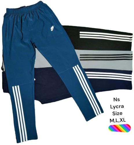 Multicolor Mens Lycra Lower Xl Casual Wear