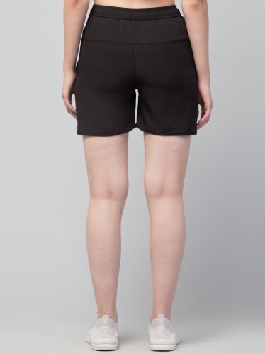 Ladies Shorts, Color : Black ALL