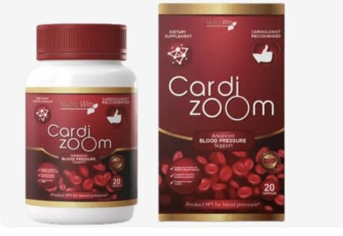 Cardi Zoom Capsules, Color : Red, Packaging Type : Box For Cholesterol Prevent