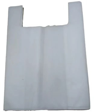White Non Woven U Cut Bags, Technics : Machine Made For Goods Packaging