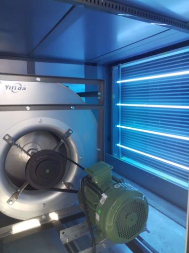 Vision Hybrid Electric Ahu Uvc Light, Color : Blue