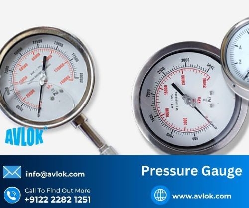 Pressure gauges 20-40mm, 40-60mm, 60-80mm, Brand Name : Avlok