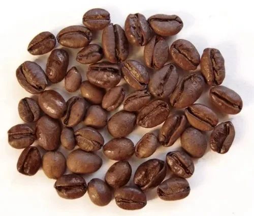 Brown Excelsa Raw Coffee Beans, Packaging Size : 250 Grams, Form : Granules, Packaging Type : Glass Jar