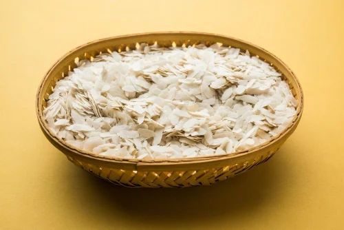 Super Fine White Poha, Certification : FSSAI Certified, Grade Standard : Food Grade, Packaging Size : 20 Kg