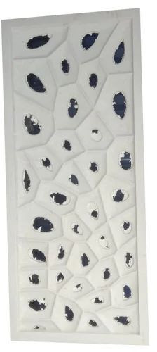 5 Inch Rectangular White Grc Jali, Weight : 22 Kg For Facades, Partitions