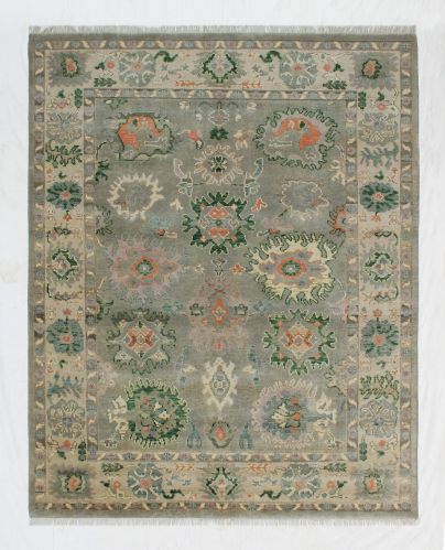 Smooth Printed Hand Knotted Rugs 8X8 Feet, 9X9 Feet, 10X10 Feet