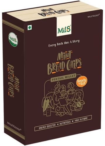 Foxtail Millet Mint Bread Chips, Taste : Salted For Human Consumption