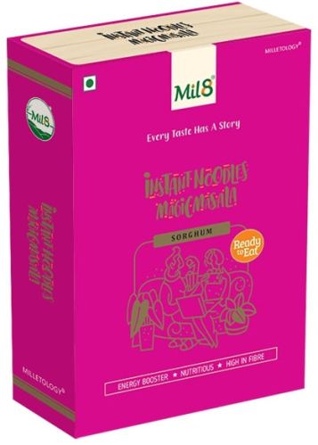Mil8 Instant Millet Noodles, Color : Bright Creamy, Packaging Type : Paper Box