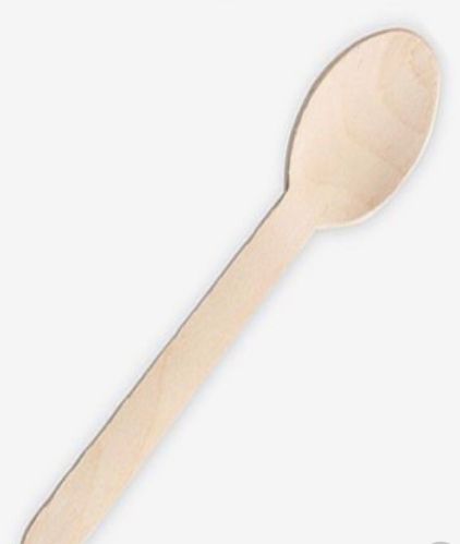 Plain Wooden Spoon, Color : Creamy, Packaging Type : Packet