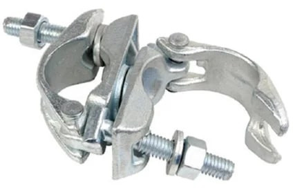 Polished Mild Steel Swivel Scaffolding Coupler, Thickness : 10-20mm