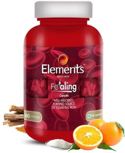 Elements Wellness Fealing Capsules, Packaging Type : Bottle
