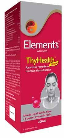 Elements Wellness Thyhealth Liquid, Packaging Type : Bottle, Bottle Size : 200 Ml, Syrup Type : Ayurvedic