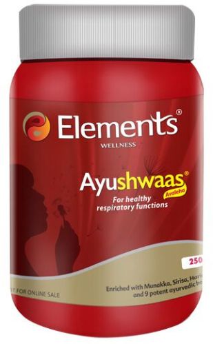 Elements Welness Ayushwaas, Form : Powder, Packaging Size : 250 Gm, Packaging Type : Plastic Container