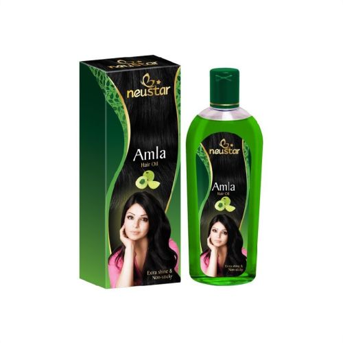 Neustar Amla Hair Oil, Color : Green, Packaging Size : 200ml, Packaging Type : Plastic Bottle