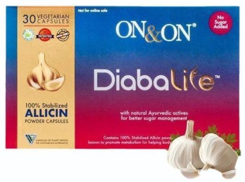 On & On Diabalife 30 Capsules, Packaging Type : Box