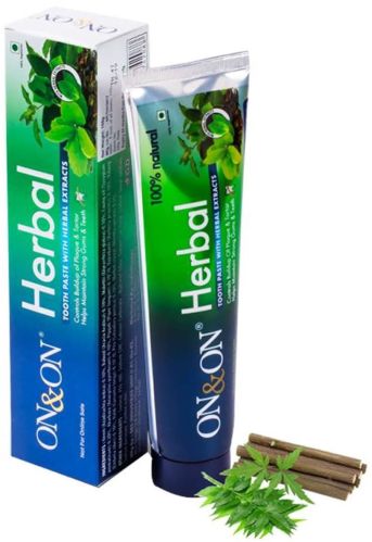 On&on On&on Herbal Toothpaste, Packaging Type : Plastic Tube, Packaging Size : 150 Gm For Teeth Cleaning