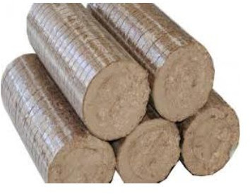 90mm Groundnut Biomass Briquette, Moisture : 8%