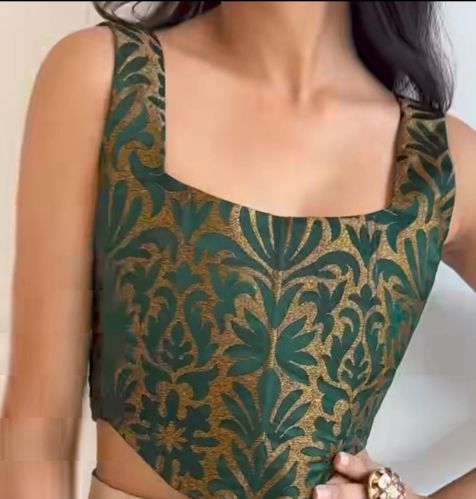 Silk Printed Readymade Designer Blouse Party Wear, Wedding Wear All Sizes