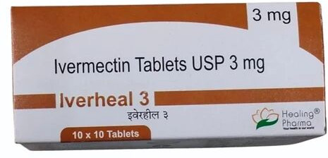 Ivermectin 3 Mg Tablets, Packaging Type : Strip