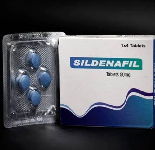 Sildenafil 50mg Tablets, Packaging Type : Box