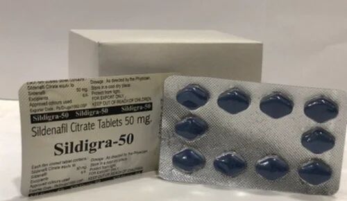 Sildigra 50 Mg Sildenafil Citrate Tablets