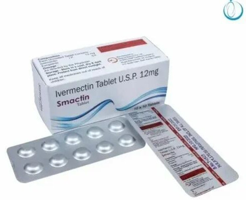 Smactin Ivermectin 12 Mg Tablet, Packaging Type : Strip