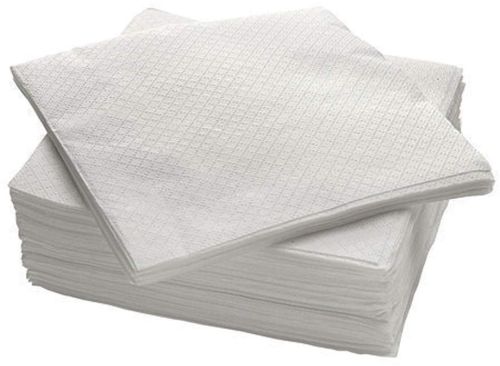 Plain 1 Ply Paper Napkin, Color : White
