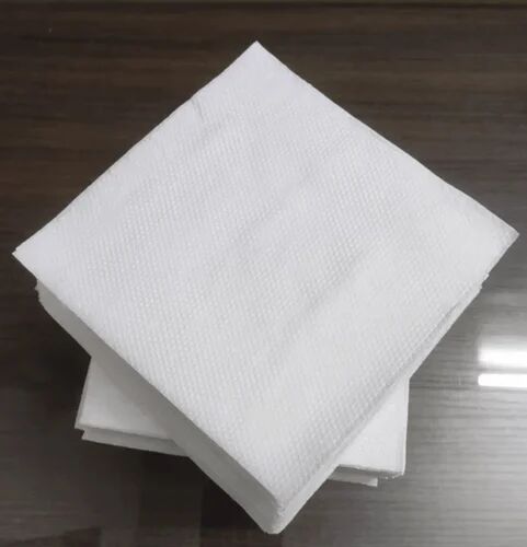 Plain 26x26cm Paper Napkin, Color : White