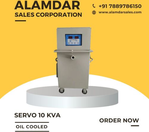 Automatic 10kva Servo 90v Single Phase Stabilizer, Brand Name : Asc