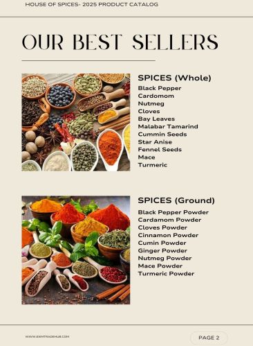 Indian Spices, Purity : 99%