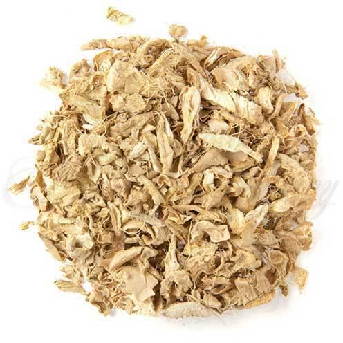 Dehydrated Ginger Flakes, Color : Light Brown, Brown