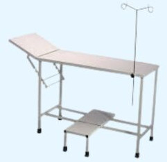 Stainless Steel Hospital Examination Table, Folding Style : Hydraulic