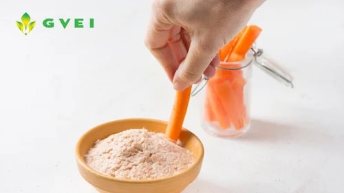 Gvei Cosmetic Carrot Powder, Color : Creamy Dried, Grade : Food Grade