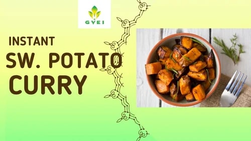 Gvei Instant Sweet Potato Curry Mix, Packaging Type : Packet For Cooking