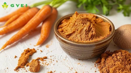 Gvei Spray Dried Carrot Powder, Packaging Type : Plastic Packet