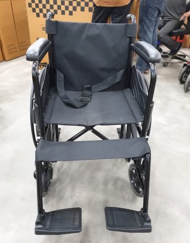 Manual Non Polished Make India Iron Aluminium Wheel Chair, Color : Black, Blue, Grey, Silver, Frame Material : Aluminum