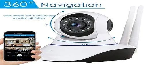 2 Mp V380S Wireless Wifi Camera, Vision Type : Day & Night For Indoor Use