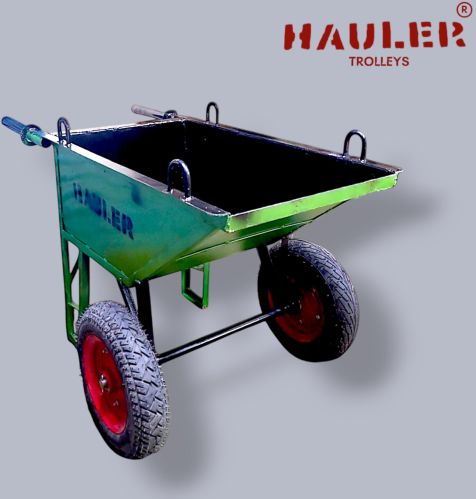 Iron Hauler Double Wheel Barrow (Heavy 120l), Capacity : 200-300kg