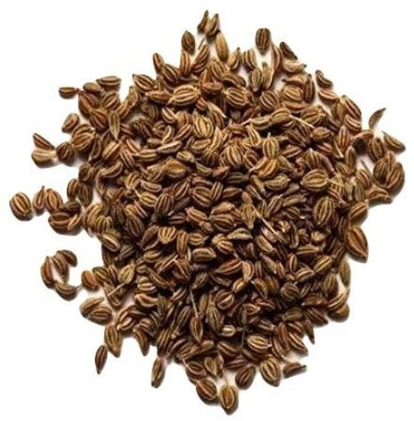 Organic Raw Ajwain Seeds, Color : Brown For Cooking