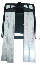 Height Measuring Scale, Shape : Rectangular