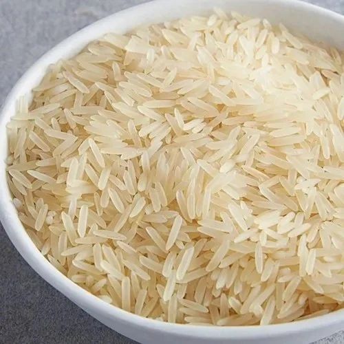 Soft PR14 Steam Basmati Rice, Color : Creamy, Variety : Medium Grain, Packaging Type : Plastic Bags