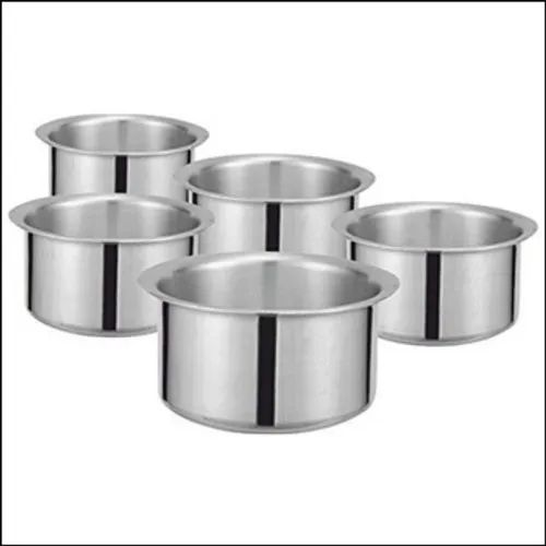 Plain Polished Silver Aluminum Tope For Used Boiling Water, Milk, Sambhar, Etc.