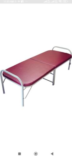 Polished Iron Folding Cot, Color : All