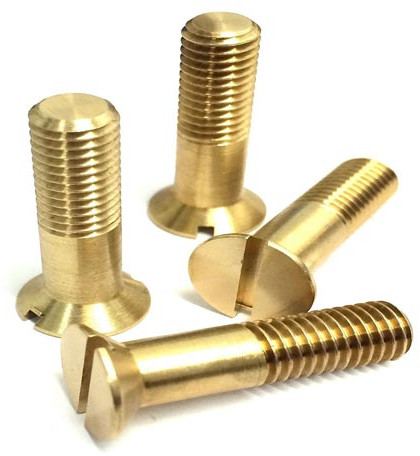 Polished Brass Bolts, Color : Golden Standard, Technics : Machine Made