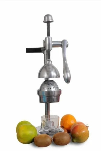 Aluminum Hand Press Juicer, Color : Grey