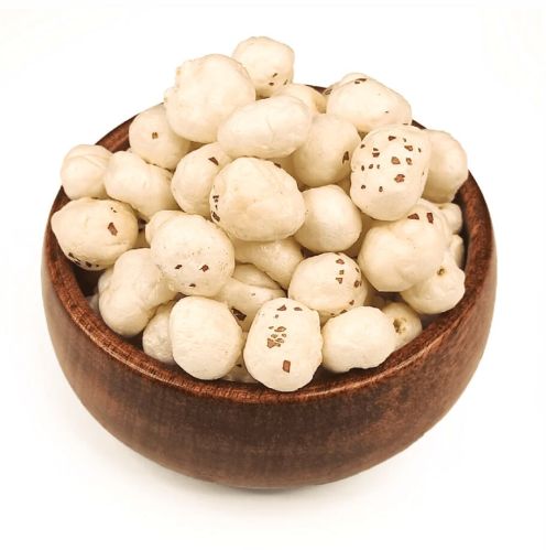 Handpicked 6 Sutta Makhana, Color : Creamy, Taste : Light Sweet For Cooking