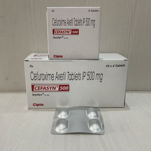 Cefuroxime Axetil 500 Mg Tablet, Packaging Type : Box, Medicine Type : Alloapthic