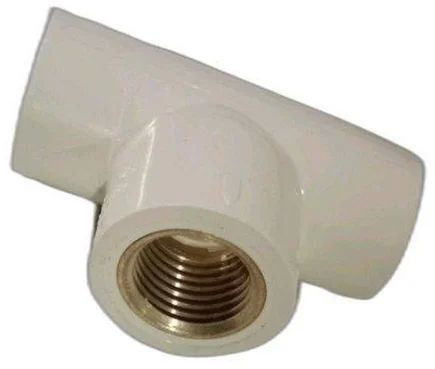 1x1/2 Inch CPVC Brass Tee, Packaging Type : Plastic Packet For Pipe Fitting