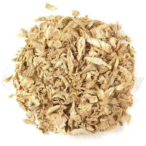 Natural Dehydrated Ginger Minced, Packaging Type : Packet For Food Medicine