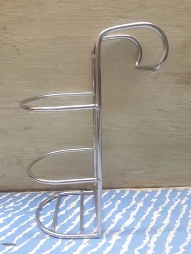 Steel Polished SS Stands For Bottle 500 ml